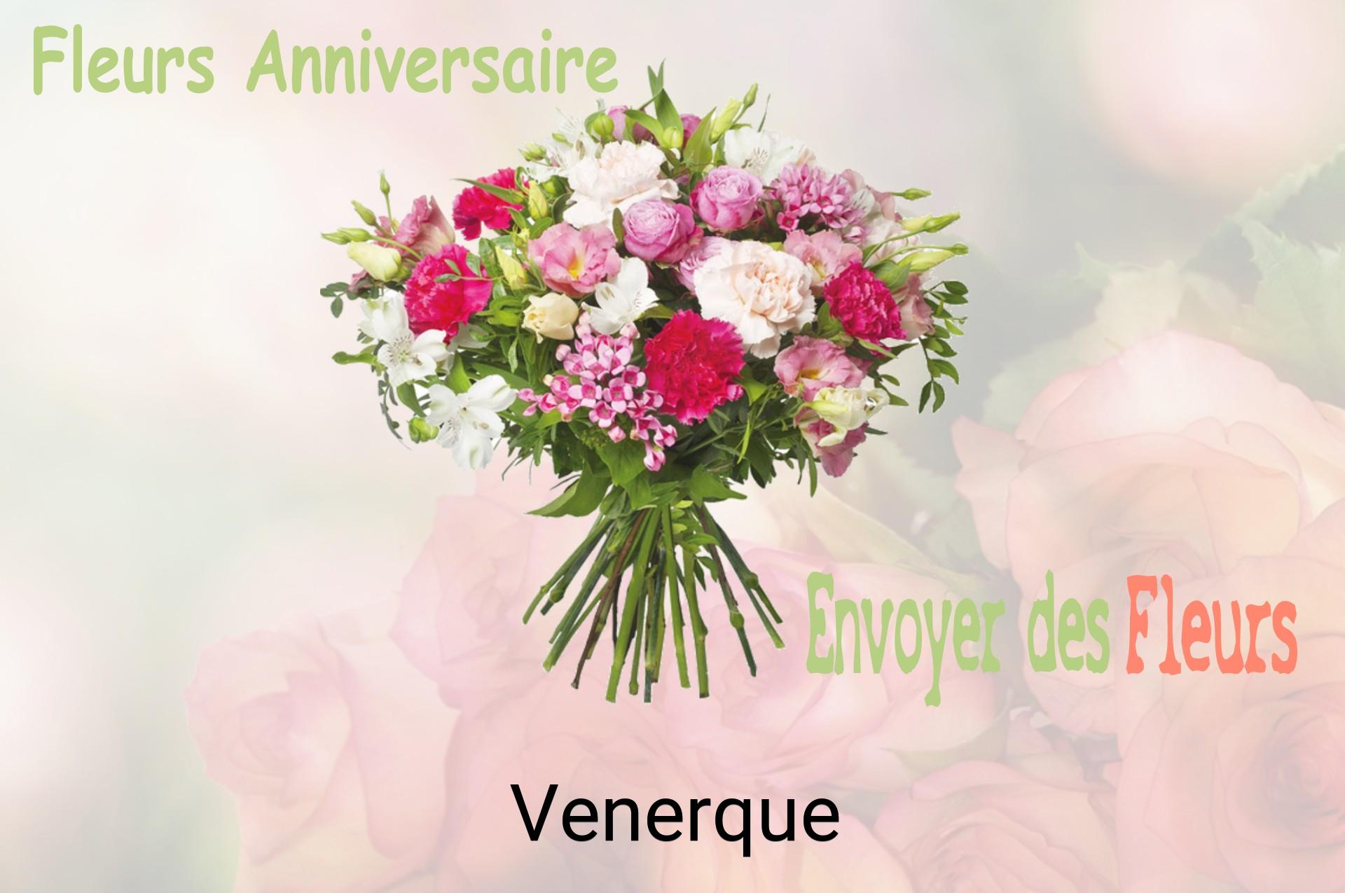 Bouquet de fleurs d’anniversaire livré à Venerque