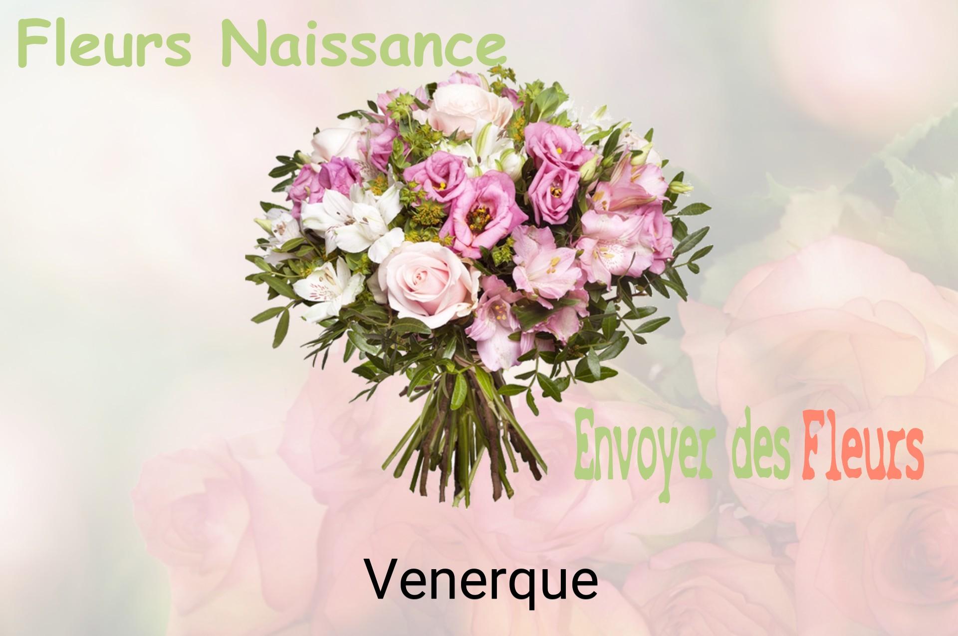 Bouquet de fleurs de naissance livré à Venerque
